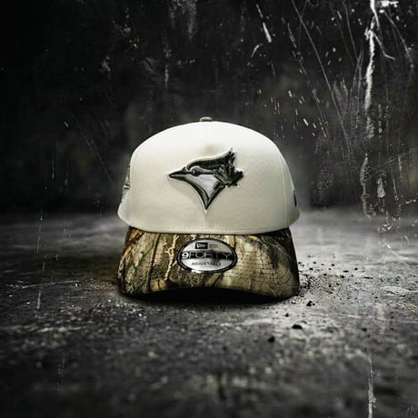 USA買付　NEW ERA 9FORTY A-FRAME TORONTO BLUE JAYS REALTREE CAMO / CREAM　 NE-124