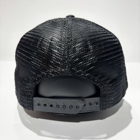USA買付　GOORIN BROS. THE SUEDE SPIDER TRUCKER CAP BLACK　 US-36