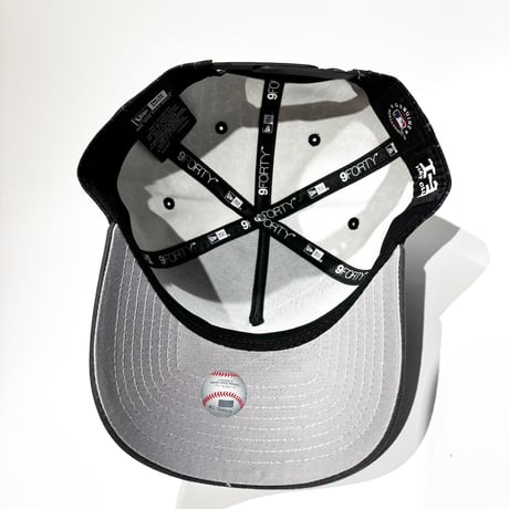 USA買付　NEW ERA 9FORTY A-FRAME NY YANKEES  REPTILE BLACK / CHARCOAL　 NE-53