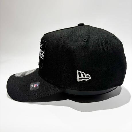 USA買付 Las Vegas Raiders New Era 9FORTY A-Frame Patch Adjustable Cap – Black　NE-66