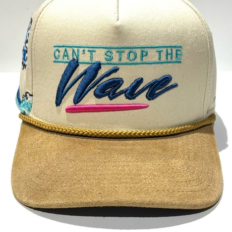 USA買付 FIELD GRADE CAN'T STOP THE WAVE スナップバックキャップ / SAND×TAUPE US-46