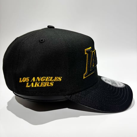 USA買付 NEW ERA / LOS ANGELES LAKERS 9FORTY A-FRAME CAP – BLACK NE-72