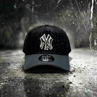 USA買付　NEW ERA 9FORTY A-FRAME NY YANKEES  REPTILE BLACK / CHARCOAL　 NE-53