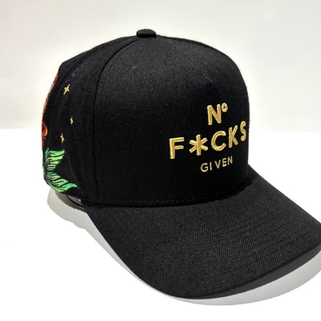 USA買付 FIELD GRADE NO F*CKS GIVEN SAILOR ウール スナップバックキャップ / BLACK  US-52