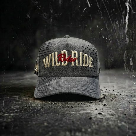 USA買付　FIELD GRADE WILD RIDE RODEO SNAPBACK CAP GREY　 US-34
