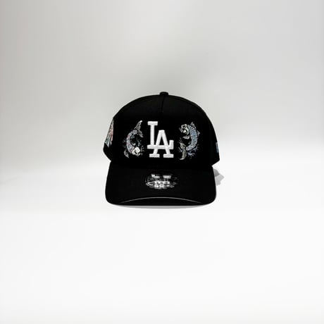 USA買付  Los Angeles DodgersTokyo Series Koi Black Prime Edition 9FORTY A-Frame　NE-63