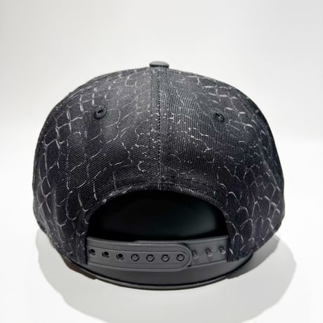 USA買付　NEW ERA 9FORTY A-FRAME LA DODGERS REPTILE BLACK / CHARCOAL　 NE-52
