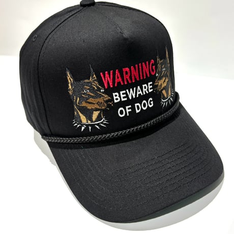 USA買付 FIELD GRADE BEWARE OF DOG オールツイル スナップバックキャップ / BLACK  US-48