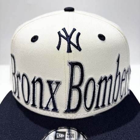 USA買付　NEW ERA 9FIFTY New York Yankees Bronx Bombers Off White / Navy　 NE-131