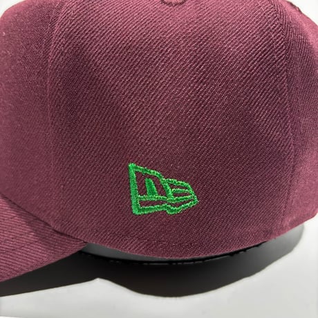 USA買付　NEW ERA Los Angeles Dodgers 9FORTY A-Frame World Series Champions Cap – Burgundy / Green NE-81