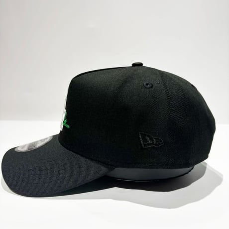 USA買付　NEW ERA 9FORTY A-FRAME LOS ANGELES DODGERS ROSE SNAPBACK CAP BLACK　NE-109