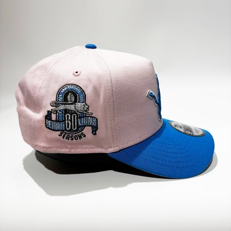 USA買付 Detroit Lions New Era 9FORTY A-Frame Adjustable Cap – Pink / Blue　NE-69
