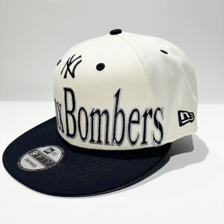 USA買付　NEW ERA 9FIFTY New York Yankees Bronx Bombers Off White / Navy　 NE-131