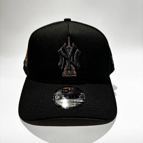 USA買付 NY 2000 Subway Series Empire State 9FORTY A-Frame  – Black　 NE-59