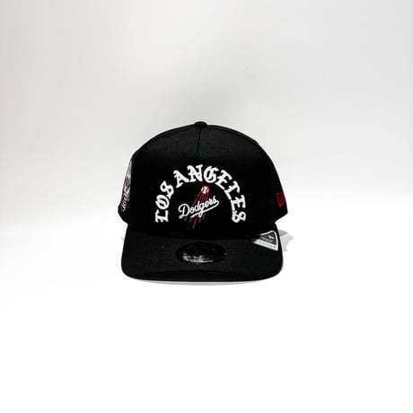USA買付 New Era Los Angeles Dodgers Skull Black Prime Edition 9FIFTY A-Frame Snapback Hat　　 NE-57