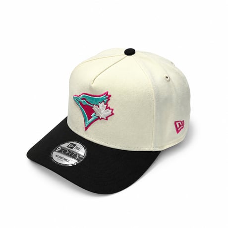 USA買付 NEW ERA 9FORTY TORONTO BLUE JAYS ROGERS CENTRE TWO TONE CAP / IVORY × BLACK NE-132
