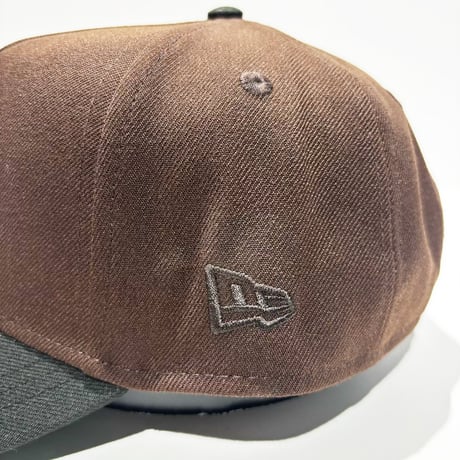 USA買付 NEW ERA 9FORTY A-FRAME NEW YORK YANKEES ROSE LOGO SNAPBACK CAP BROWN / BLACK　 NE-100