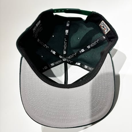 USA買付NEW ERA / NEW YORK YANKEES COOPERSTOWN COLLECTION 19TWENTY ADJUSTABLE CAP – DARK GREEN　 NE-73