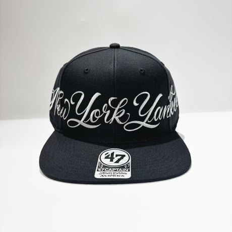 USA買付 ’47 NEW YORK YANKEES CAPTAIN SCRIPT SNAPBACK NAVY  US-31