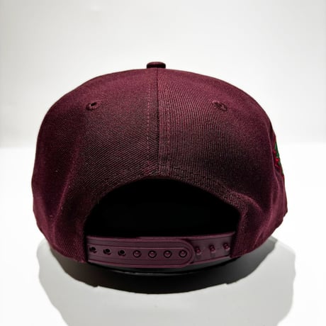 USA買付　NEW ERA Los Angeles Dodgers 9FORTY A-Frame World Series Champions Cap – Burgundy / Green NE-81