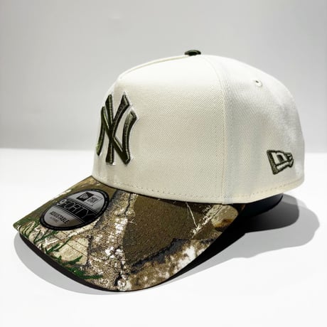 USA買付　NEW ERA 9FORTY A-FRAME NEW YORK YANKEES REALTREE CAMO / CREAM　 NE-127