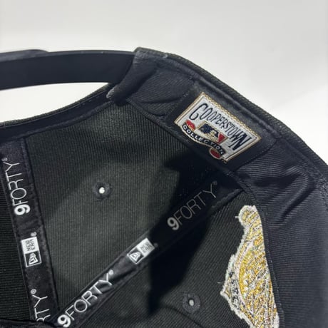 USA買付 NEW ERA 9FORTY A-FRAME NEW YORK YANKEES ROSE 1996 WORLD SERIES CAP BLACK　 NE-96