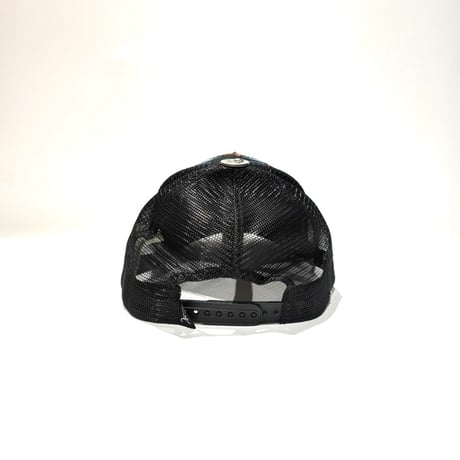 USA買付 ED HARDY TIGER HEAD RHINESTONE TRUCKER MESH CAP BLACK US-43