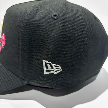 USA買付 NEW ERA 9FORTY A-FRAME NEW YORK YANKEES ROSE 1996 WORLD SERIES CAP BLACK　 NE-96