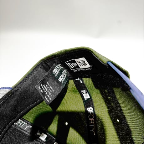 USA買付　LOS ANGELES DODGERS STAR 9FORTY M-CROWN A-FRAME SNAPBACK CAP – DARK GREEN / ROYAL　 NE-54