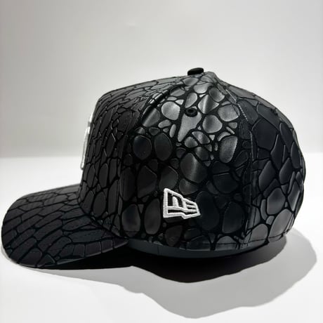 USA買付 NEW ERA 9FORTY A-FRAME New York Yankees Crocodile Pattern Black CAP　NE-91