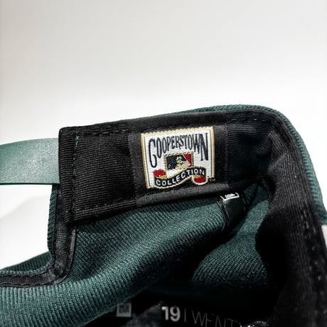 USA買付NEW ERA / NEW YORK YANKEES COOPERSTOWN COLLECTION 19TWENTY ADJUSTABLE CAP – DARK GREEN　 NE-73