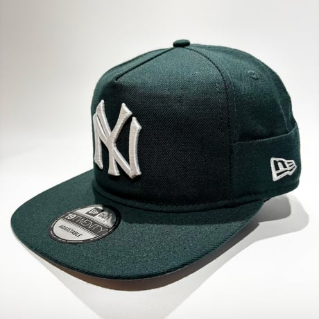 USA買付NEW ERA / NEW YORK YANKEES COOPERSTOWN COLLECTION 19TWENTY ADJUSTABLE CAP – DARK GREEN　 NE-73