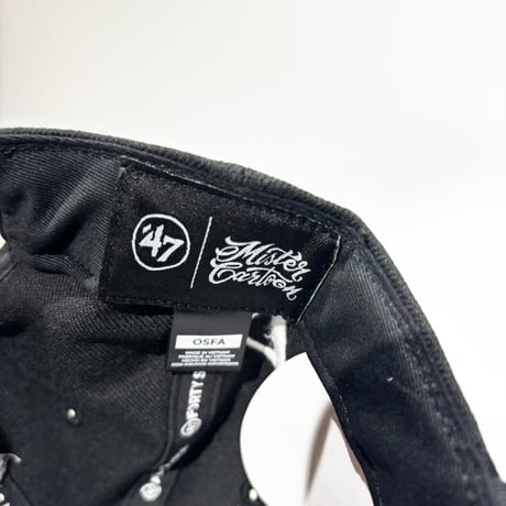 USA買付’47 CHICAGO WHITE SOX CAPTAIN MASTER CARTOON SCRIPT SNAPBACK BLACK　 US-33