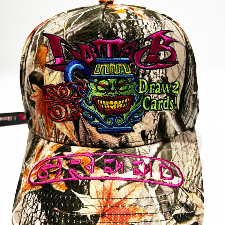 USA買付 LOITER × Yu-Gi-Oh! Pot Of Greed Camo Snapback Hat – Real Tree Camo  US-30