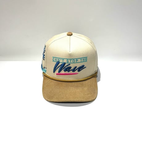 USA買付 FIELD GRADE CAN'T STOP THE WAVE スナップバックキャップ / SAND×TAUPE US-46