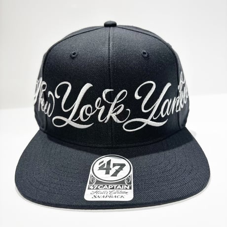 USA買付 ’47 NEW YORK YANKEES CAPTAIN SCRIPT SNAPBACK NAVY  US-31