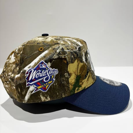 USA買付 NEW ERA 9FORTY A-FRAME NEW YORK YANKEES CAMO WORLD SERIES SNAPBACK CAP CAMO / NAVY  NE-104