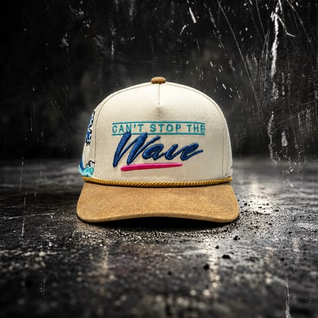 USA買付 FIELD GRADE CAN'T STOP THE WAVE スナップバックキャップ / SAND×TAUPE US-46