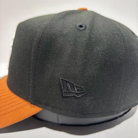 NEW ERA 9FORTY A-FRAME NEW YORK YANKEES COOPERSTOWN BLACK / ORANGE　NE-113