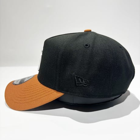 NEW ERA 9FORTY A-FRAME NEW YORK YANKEES COOPERSTOWN BLACK / ORANGE　NE-113