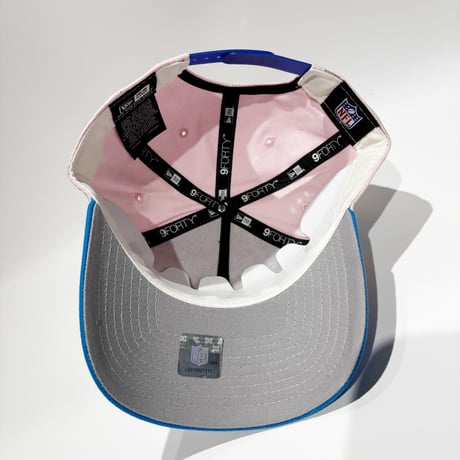 USA買付 Detroit Lions New Era 9FORTY A-Frame Adjustable Cap – Pink / Blue　NE-69