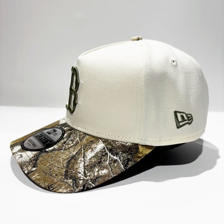USA買付　NEW ERA 9FORTY A-FRAME BOSTON RED SOX REALTREE CAMO / CREAM　 NE-126