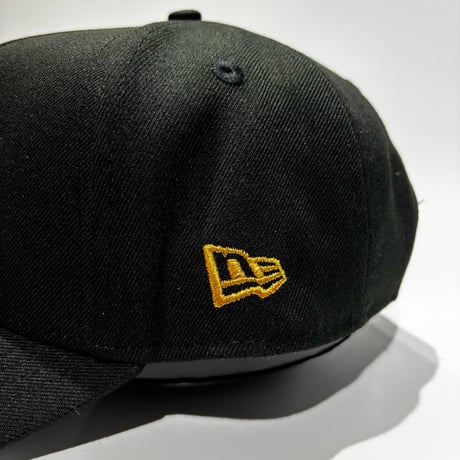 USA買付 Los Angeles Dodgers  Black Gold Skull Edition 9FORTY A-Frame  – Black NE-60