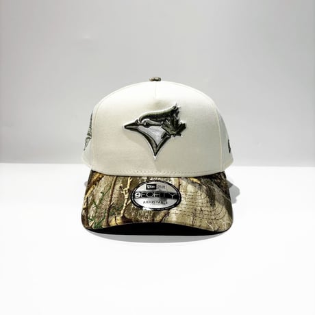 USA買付　NEW ERA 9FORTY A-FRAME TORONTO BLUE JAYS REALTREE CAMO / CREAM　 NE-124