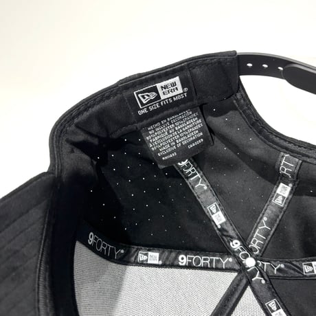 USA買付 NEW ERA 9FORTY TORONTO BLUE JAYS SUEDE LIKE CAP / BLACK NE-133