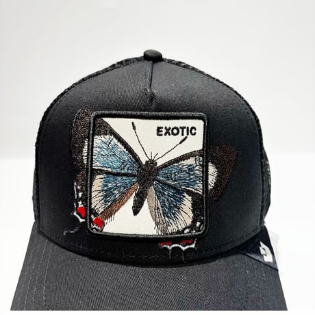 USA買付　GOORIN BROS. Over the Line Butterfly Trucker Cap BLACK　 US-37