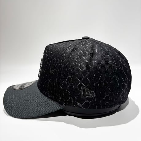 USA買付　NEW ERA 9FORTY A-FRAME LA DODGERS REPTILE BLACK / CHARCOAL　 NE-52