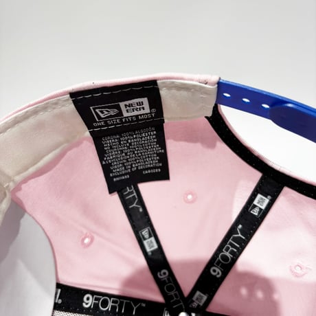 USA買付 Detroit Lions New Era 9FORTY A-Frame Adjustable Cap – Pink / Blue　NE-69