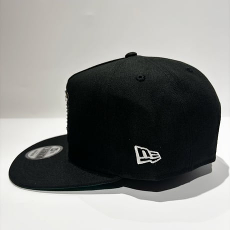 USA買付 NEW ERA 9FIFTY A-FRAME NEW YORK METS CHAMPIONS RING RHINESTONE SNAPBACK CAP BLACK　 NE-98