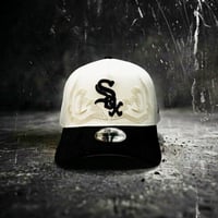 USA買付　NEW ERA 9FORTY A-FRAME CHICAGO WHITE SOX WESTERN STITCH CORDUROY CAP / STONE × BLACK　NE-120